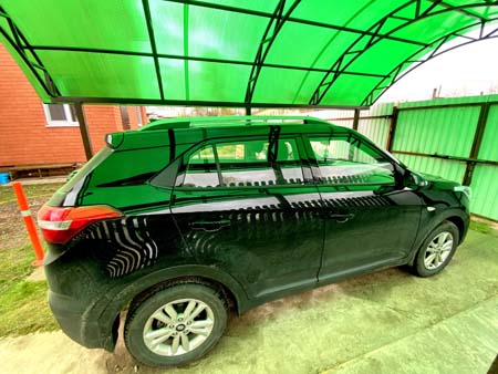 Автонавесы из поликарбоната в Санкт-Петербурге Автонавесы из поликарбоната в Санкт-Петербурге