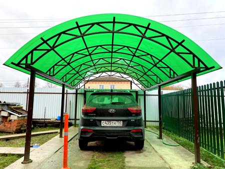 Автонавесы из поликарбоната в Санкт-Петербурге Автонавесы из поликарбоната в Санкт-Петербурге